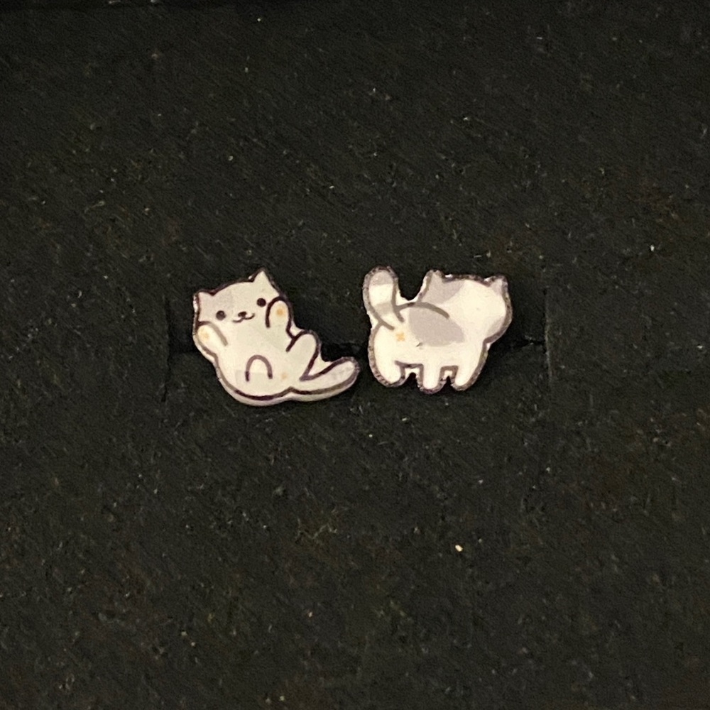 Cat earrings